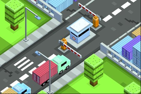 Blocky Gate