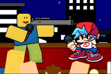 FNF Bloxxing feat. Roblox Noob: Friday Night Bloxxin' (WEEK 3 UPDATE)